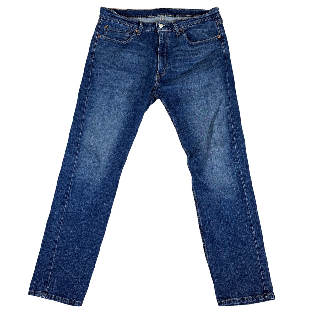 Levi 511 Slim Fit Jeans Mens 36x30 Dark Wash Blue Stretch Denim WaterLess